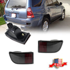 Pair Smoke Rear Bumper Reflector Marker Lights for Toyota 4Runner (2003–2005)