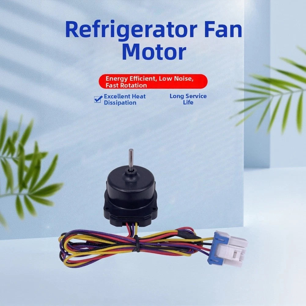 Refrigerator Fan Motor DC12V 1A for Cooling Accessory (3.16mm Shaft)