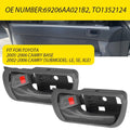 2X Interior Door Handle for Toyota Camry (2002–2006) - Left Driver Side