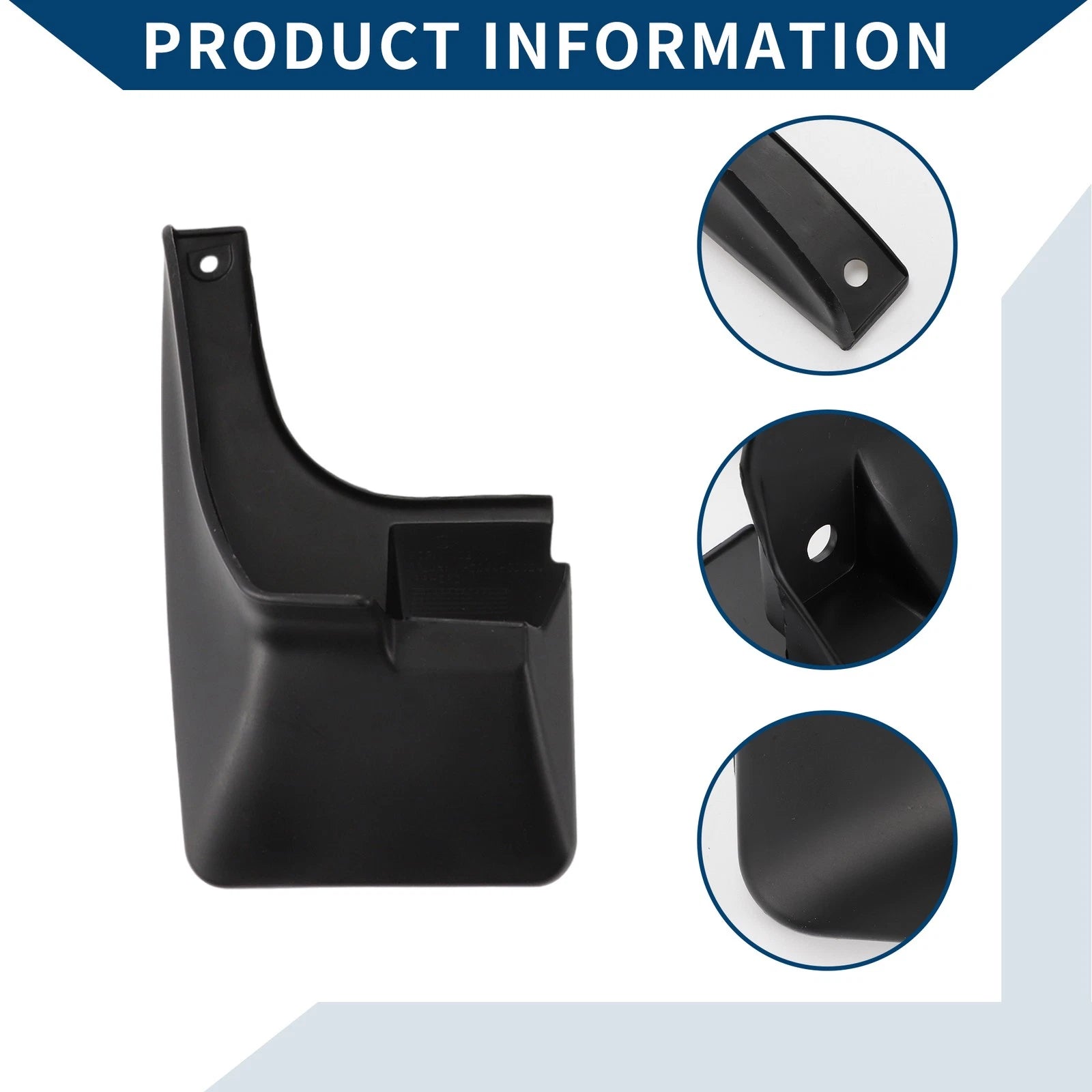 Set of 4 Mud Flaps Splash Guards for Toyota Vios (2014–2017)