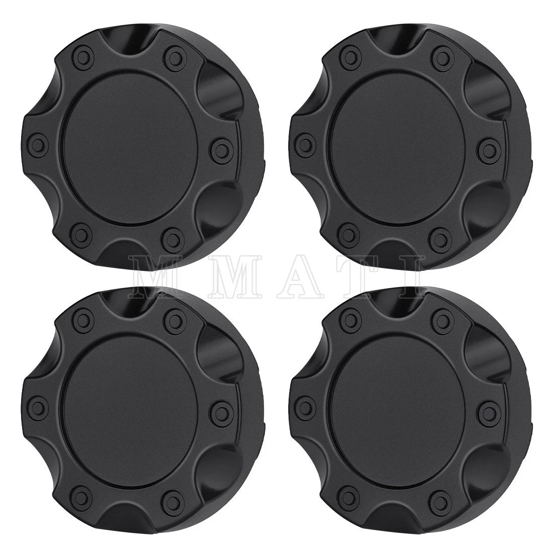 Set of 4 Black Rim Hub Caps for Polaris RZR XP 1000 (2017–2022) 1522853-655