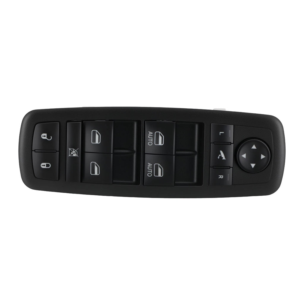 Left Master Window Control Switch for Jeep Cherokee (2015–2020) 68231806AA Black