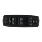 Left Master Window Control Switch for Jeep Cherokee (2015–2020) 68231806AA Black