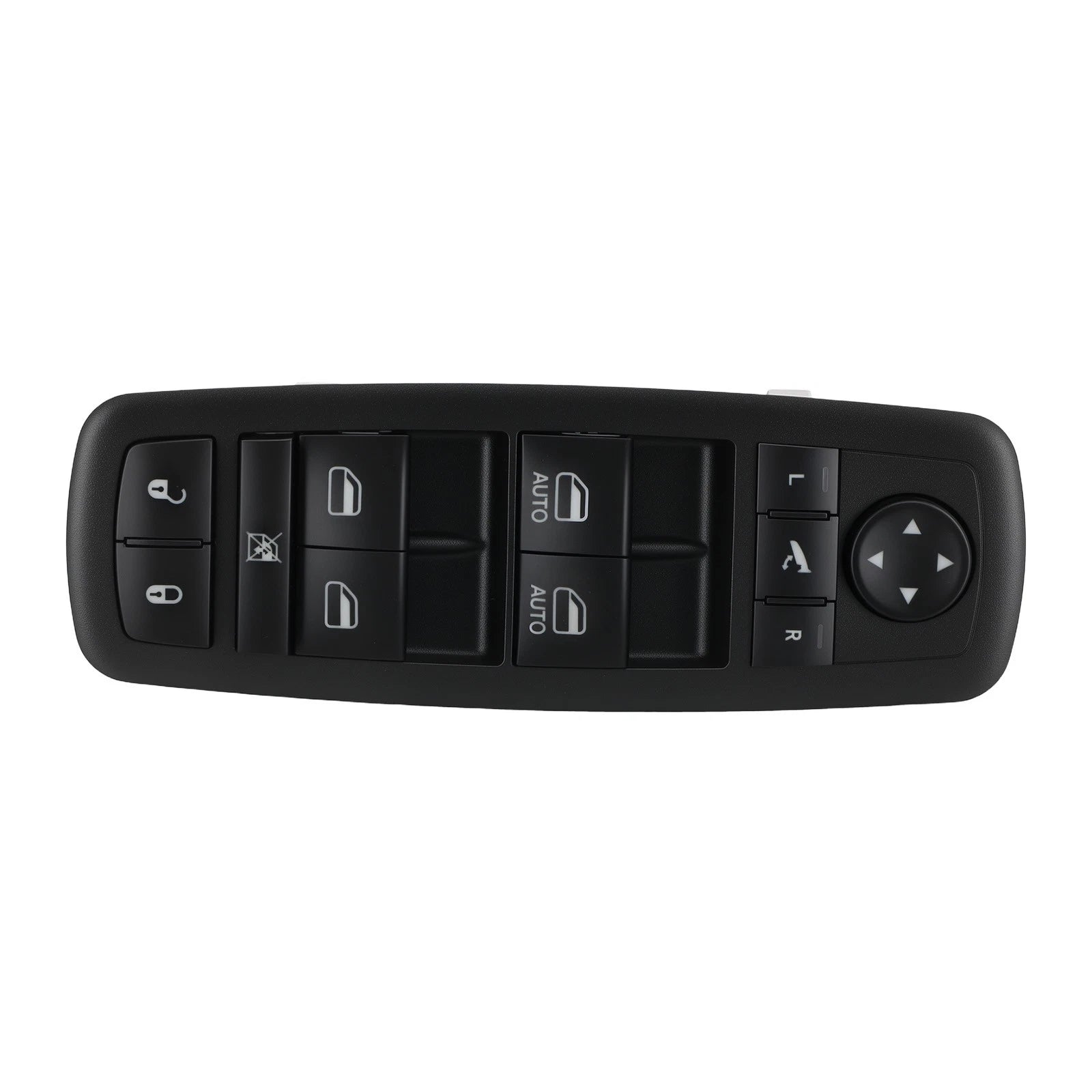 Left Master Window Control Switch for Jeep Cherokee (2015–2020) 68231806AA Black
