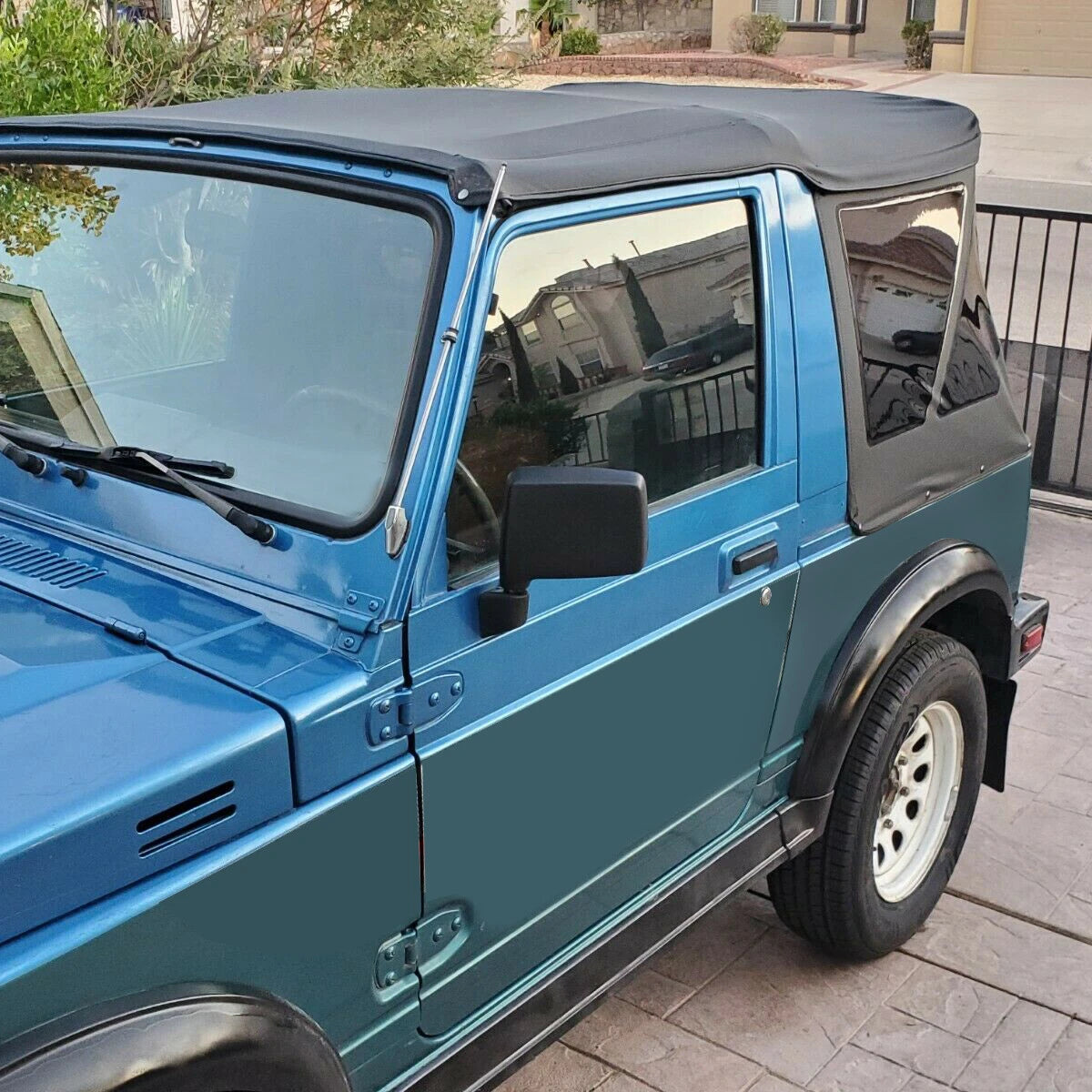 Replacement Soft Top for Suzuki Samurai (1986-1994) with Zip Out Windows
