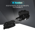 Door Lock Actuator Assembly for BMW X5 E70 X6 E71 (2007 - 2014)