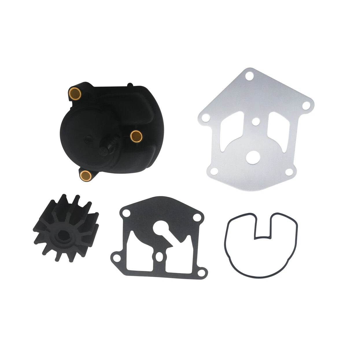 Water Pump Kit with Housing for OMC King Cobra Sterndrive (1992–1995) 3854661