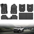 TPE Floor Mats & Trunk Cargo Liner for Ford Bronco (2021–2025)