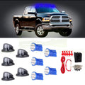 5X 12V LED Bulbs with Round Light Smoke Covers & Wiring Pack for Chevy