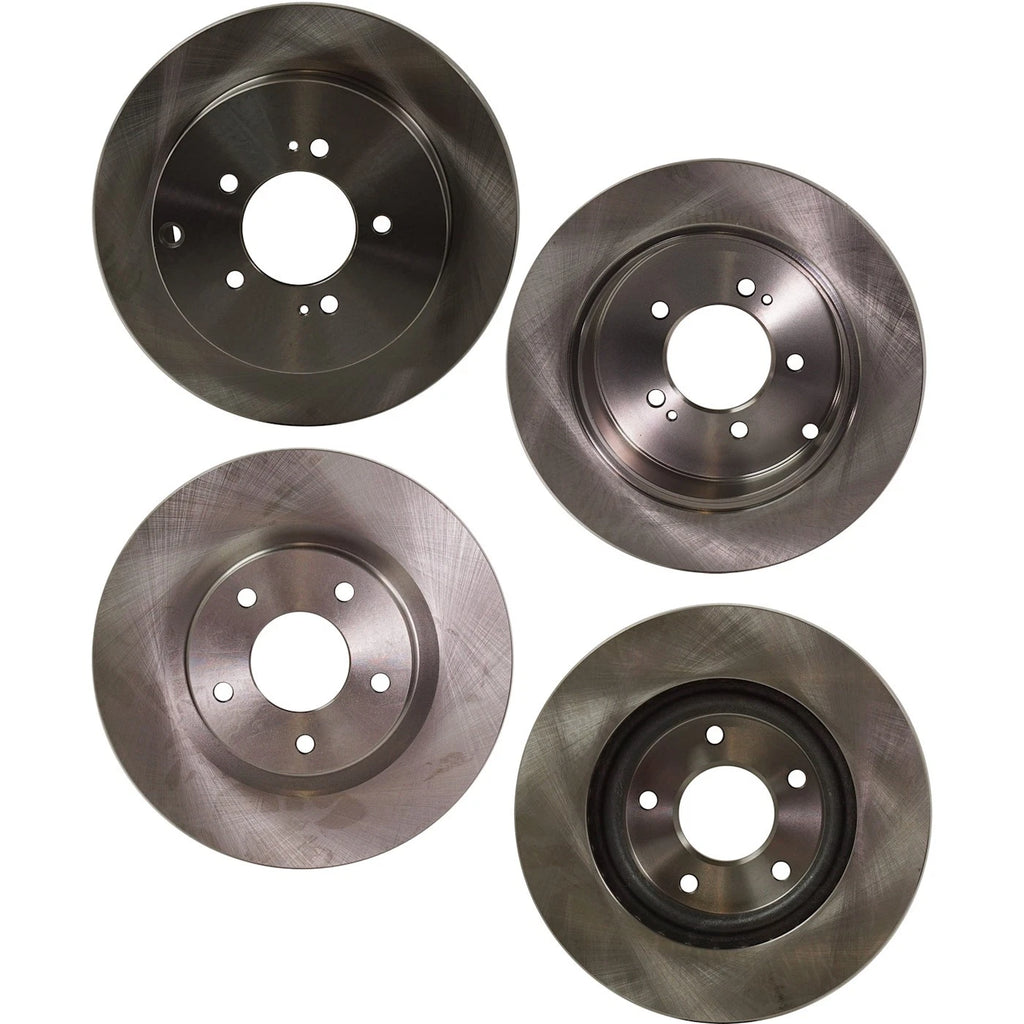 Front and Rear Disc Brake Rotors for Mitsubishi Outlander (2007–2013)