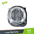 Halogen Headlight for Jeep Renegade (2015–2018) Driver Left Side