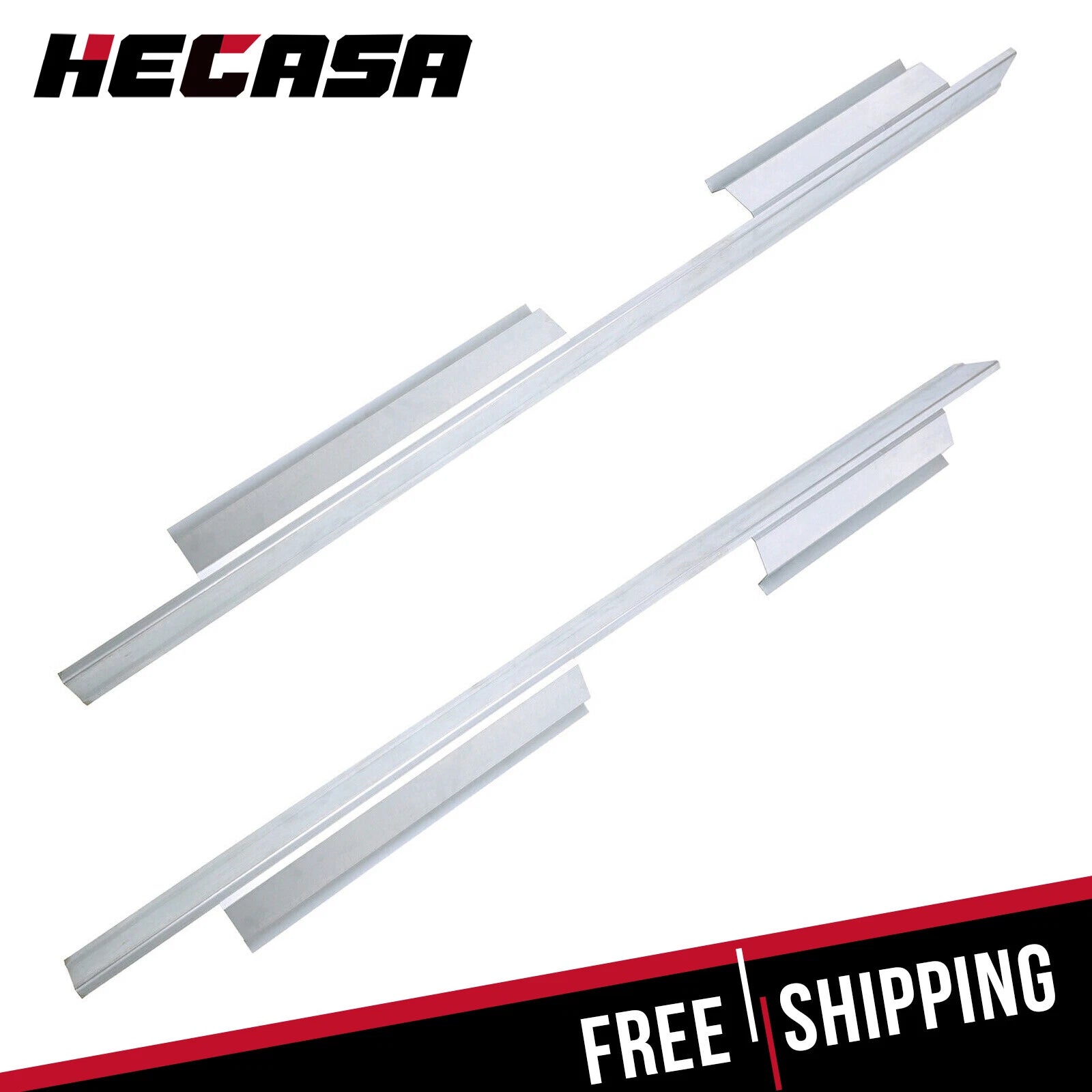 Outer Slip-on Rocker Panels Pair for Ford F-150 Pickup (2001–2003)