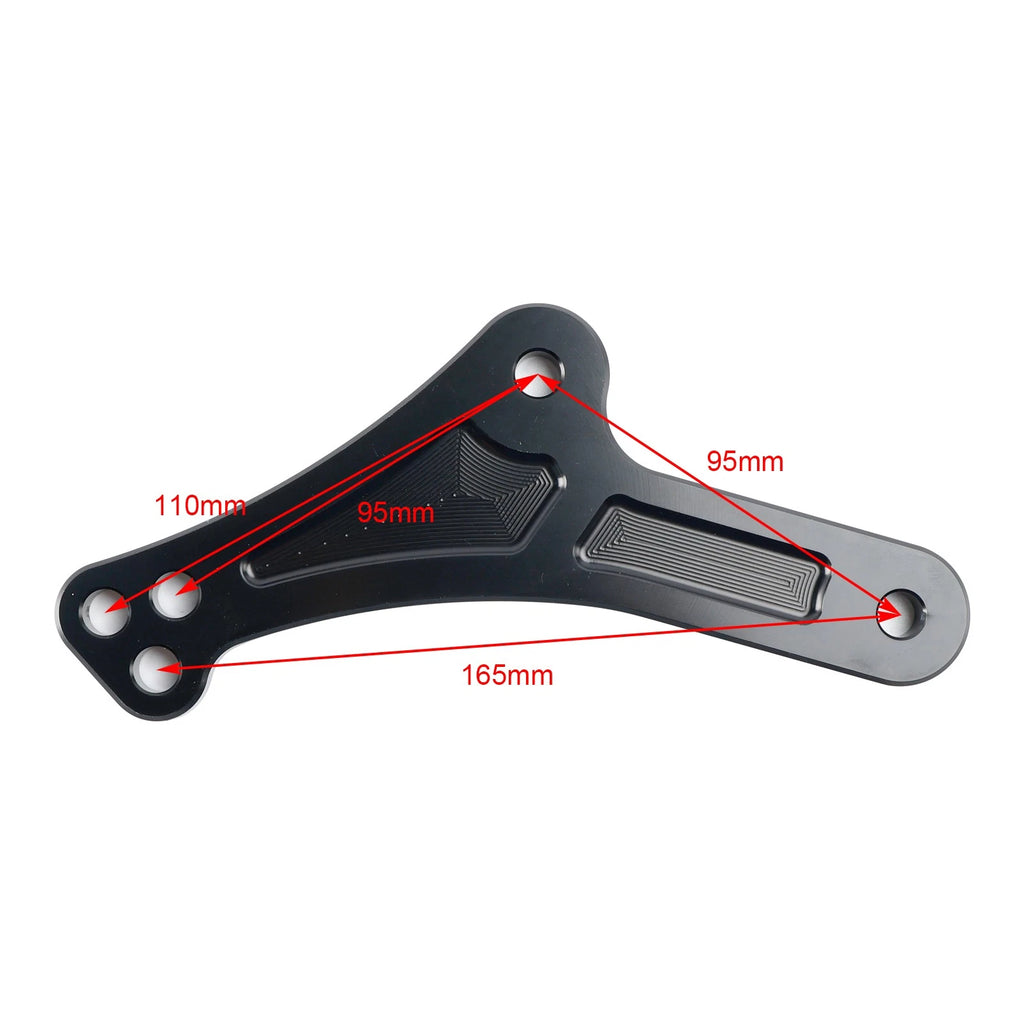 Adjustable Lower Suspension Links for Kawasaki ZX-25R (2022–2025) Black