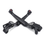 Black Hand Brake Clutch Lever for Harley XR XL Iron 883 1200C Sportster (1996–2014)