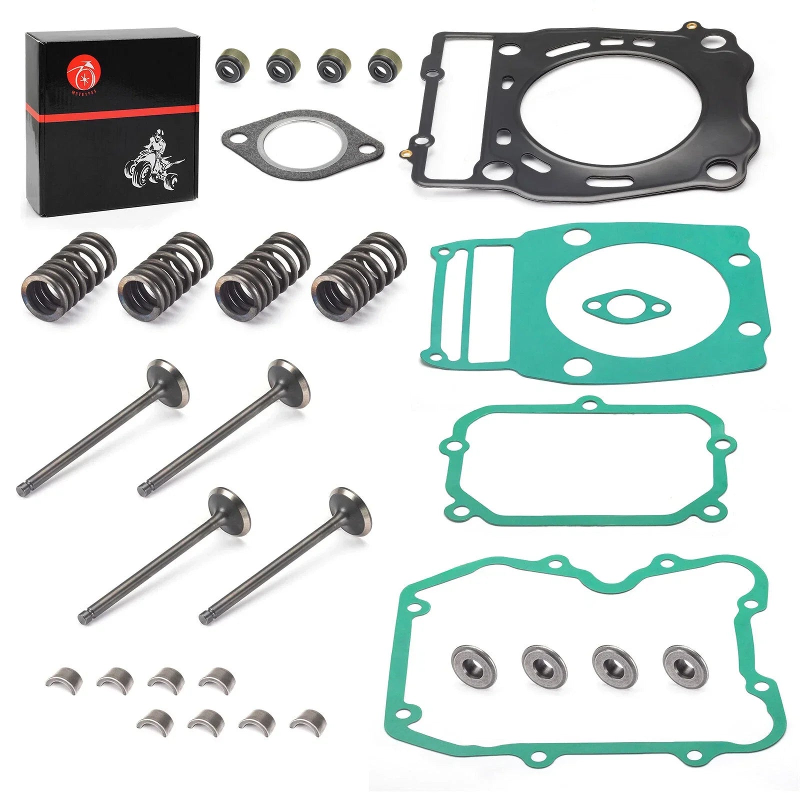 Exhaust Intake Valve Gasket Kit for Polaris Big Boss 500