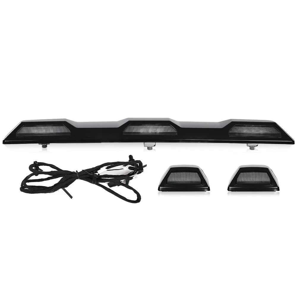 Amber LED Roof Marker Light Kit for Silverado Sierra 2500HD 3500HD (2020–2023)