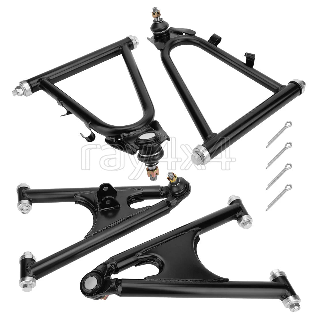 Set of 2 Front Upper Lower Control A Arms for Yamaha Banshee 350 (1987–2006)