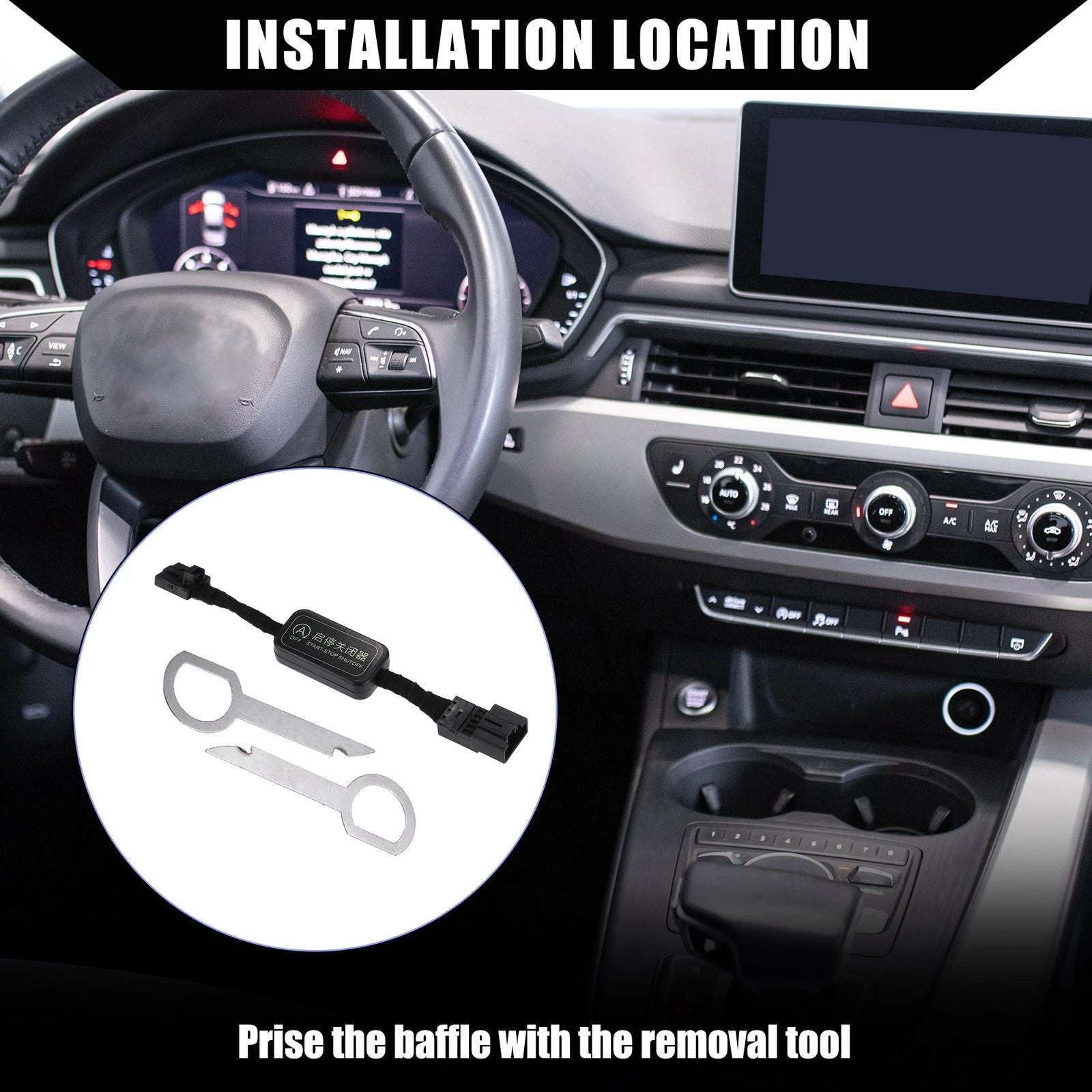 Auto Start Stop A-Off Cable for Audi A4 S4 A5 Q5 (1 Set)