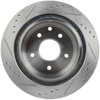 Rear Drilled Brake Rotors for Nissan Rogue Leaf Infiniti G35 (2003–2004)