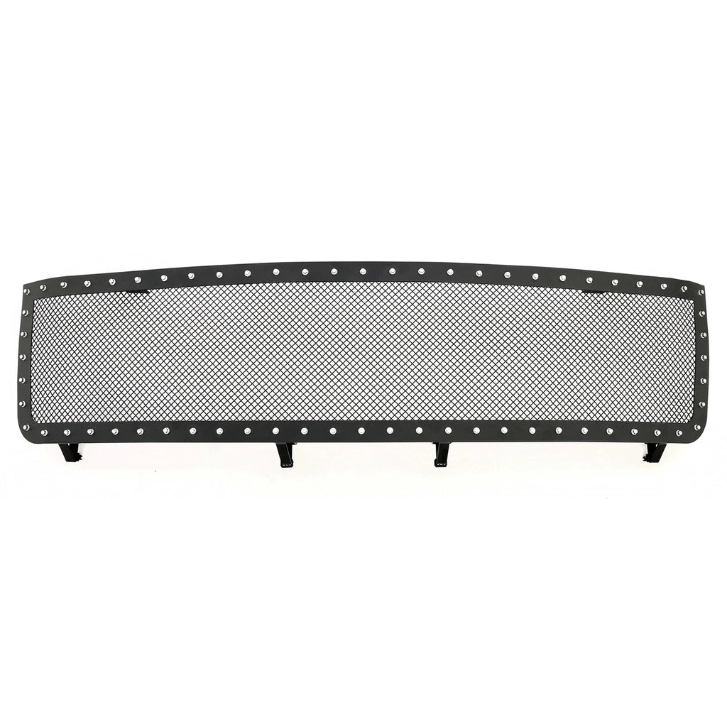 Stainless Black Mesh Rivet Grille for Chevy Silverado 2500/3500 HD (2011-2014)