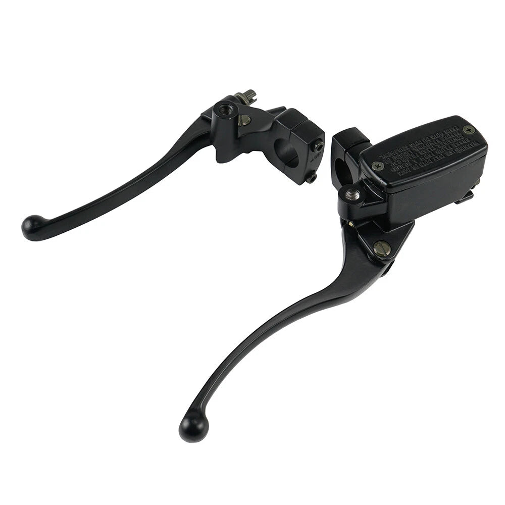 Hydraulic Brake Master Cylinder Clutch Levers for Harley (1" Fat Handlebar)