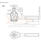 11PCS Front Tie Rods Ball Joints Adjusting Sleeves for Jeep Grand Cherokee