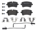 Set of 4 Brembo Rear Low Met Brake Pads with Sensor for Audi A6 Quattro (2012–2018)