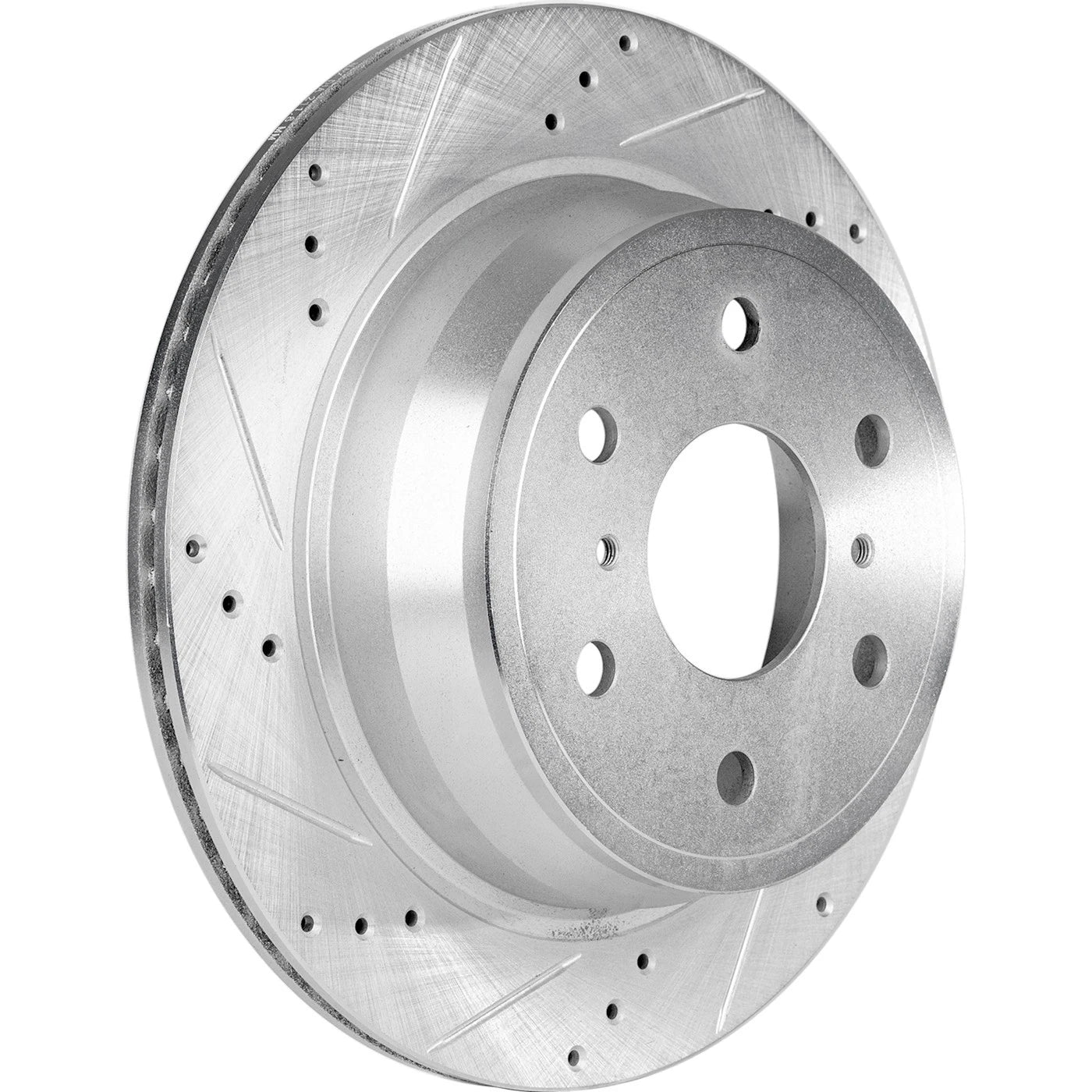 Disc Brake & Pad Kit for Chevy Silverado 1500 (2007–2013) Rear Cross-drilled