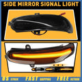 Dynamic LED Side Mirror Indicator Lights for Benz W203 C-Class (2000–2007)