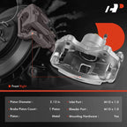Front Right Brake Caliper with Bracket for Nissan Versa (2008-2011)