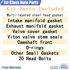 MLS head gasket set w/20 head bolts for Ford Explorer Ranger (1991–2001)