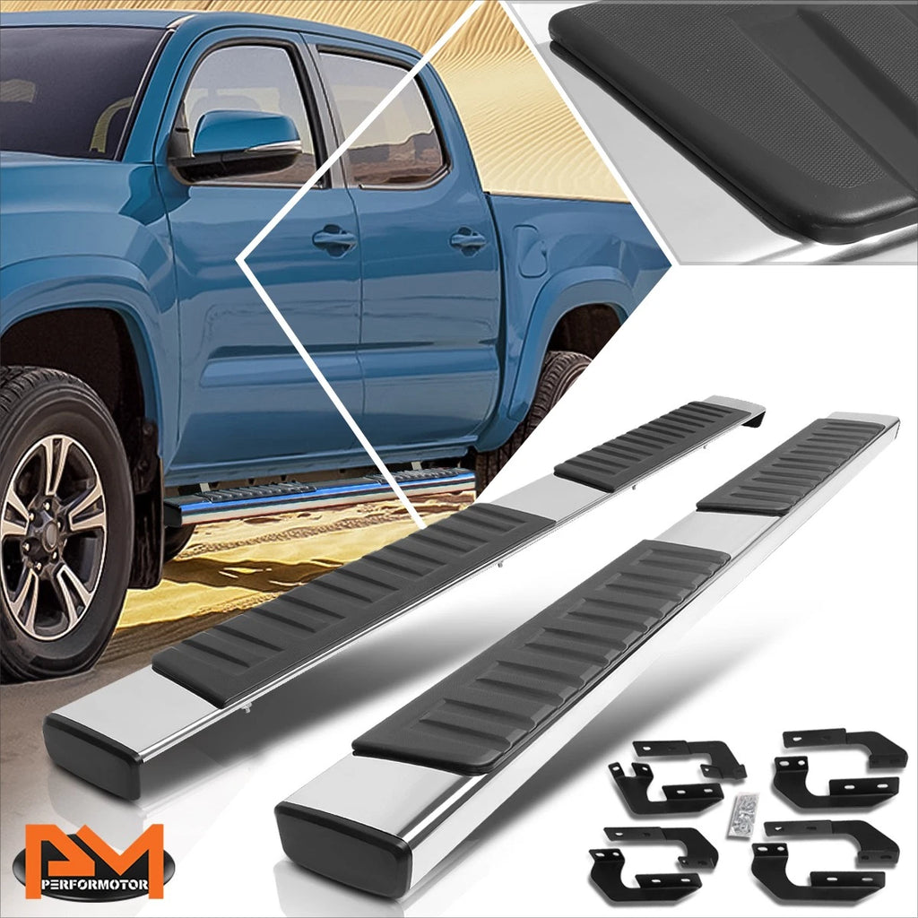 Set of 2 Aluminum Flat Running Boards for Tundra Crewmax (2007–2021)