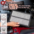 Car Engine Air Filter for Honda Civic (1996-2000) - 1 x Quality Replacement