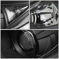 Pair of Black Clear Signal Projector Headlights for Mazda 3 (2014–2016)