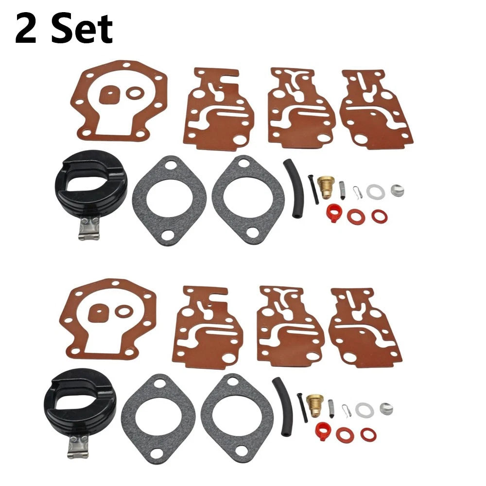 2X Carburetor Repair Kit for Johnson Evinrude 6-20 HP 0439073