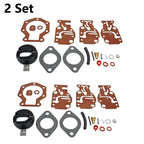 2X Carburetor Repair Kit for Johnson Evinrude 6-20 HP 0439073