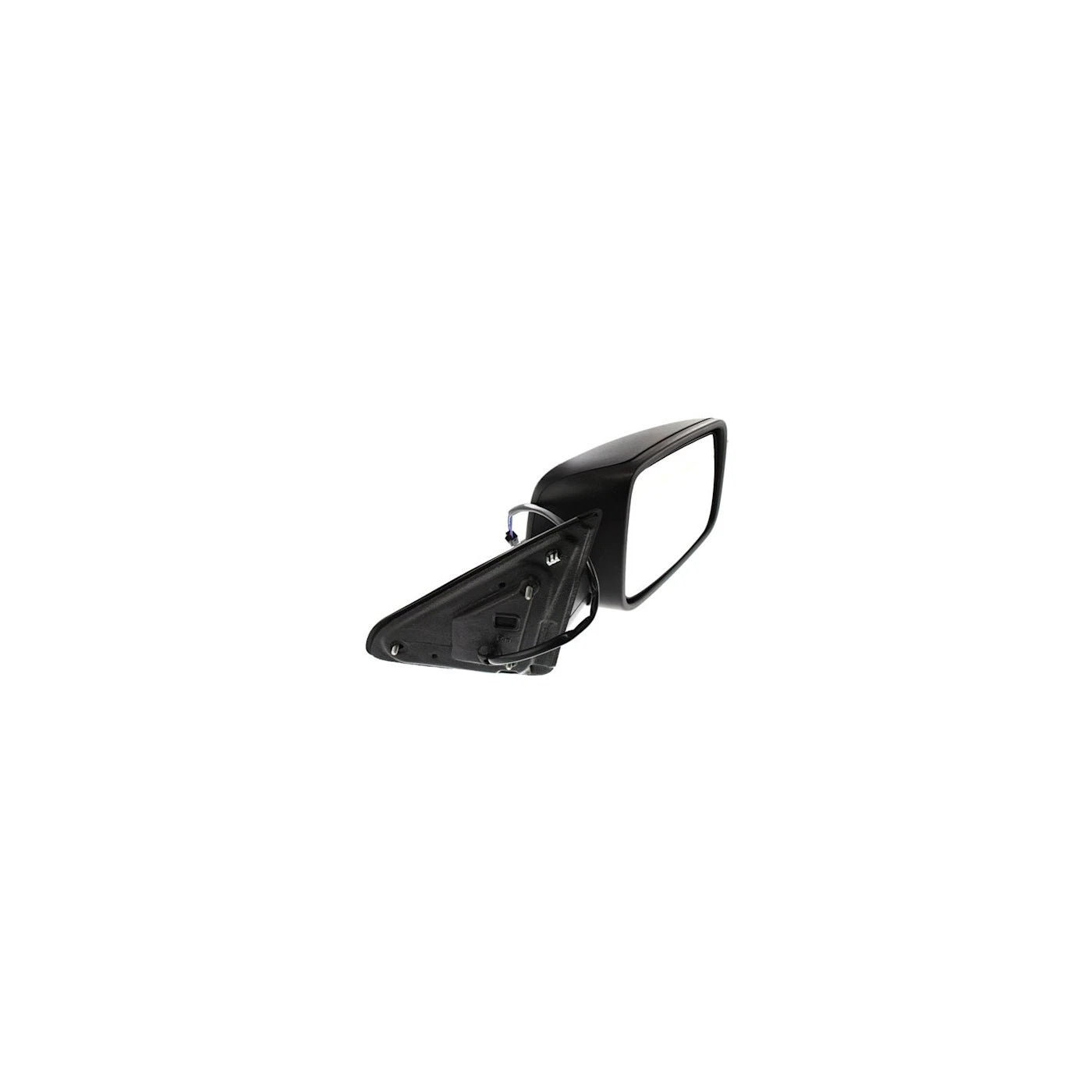 Set of 2 Power Mirrors for Ram 1500 (2011–2012) Black Manual Folding Heated
