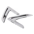 Chrome Side Body Marker Fender Air Wing Vent Trim for BMW 3 Series (2013-2018)