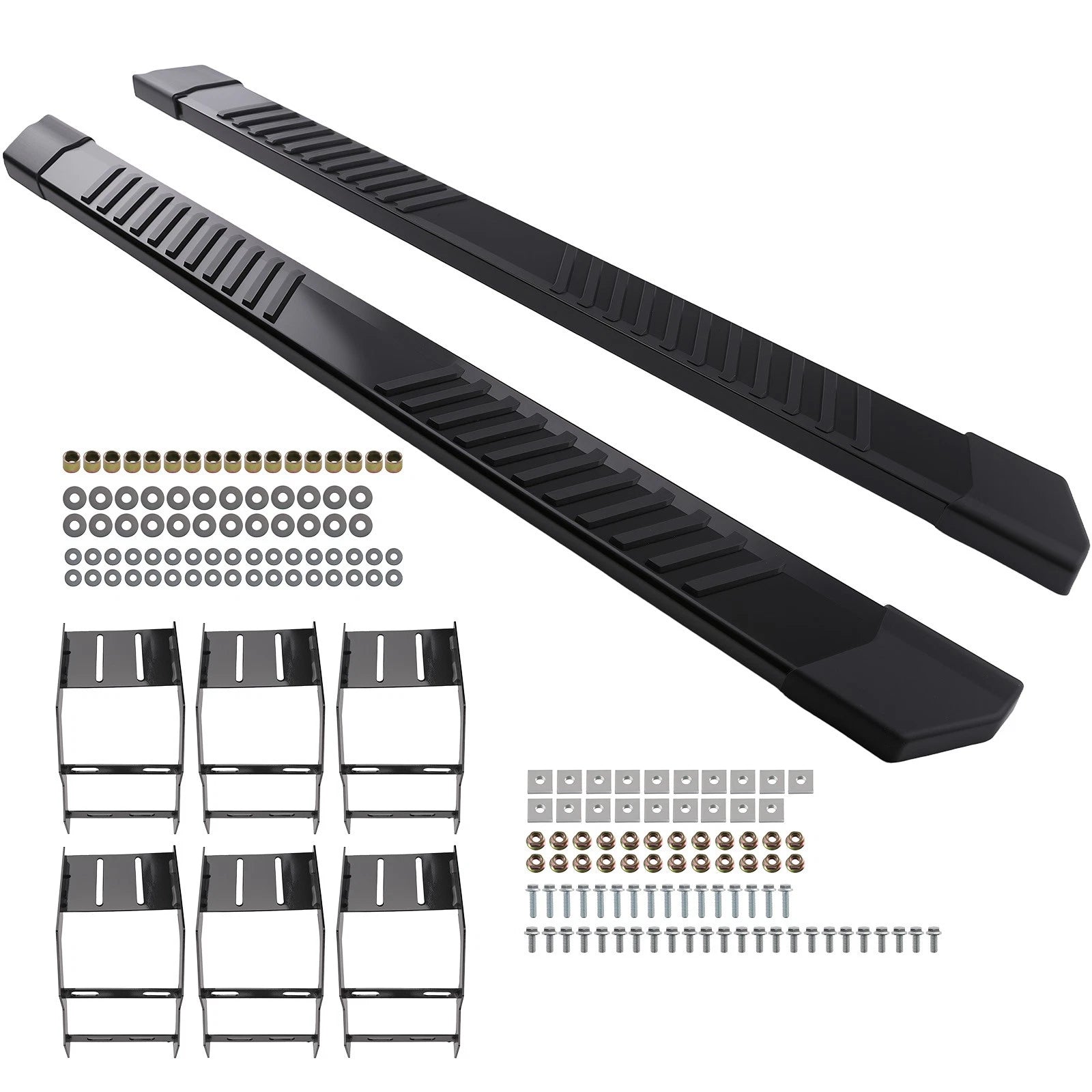 6" Running Boards for Ford F250 F350 SuperDuty Crew Cab (2017–2026) Aluminium
