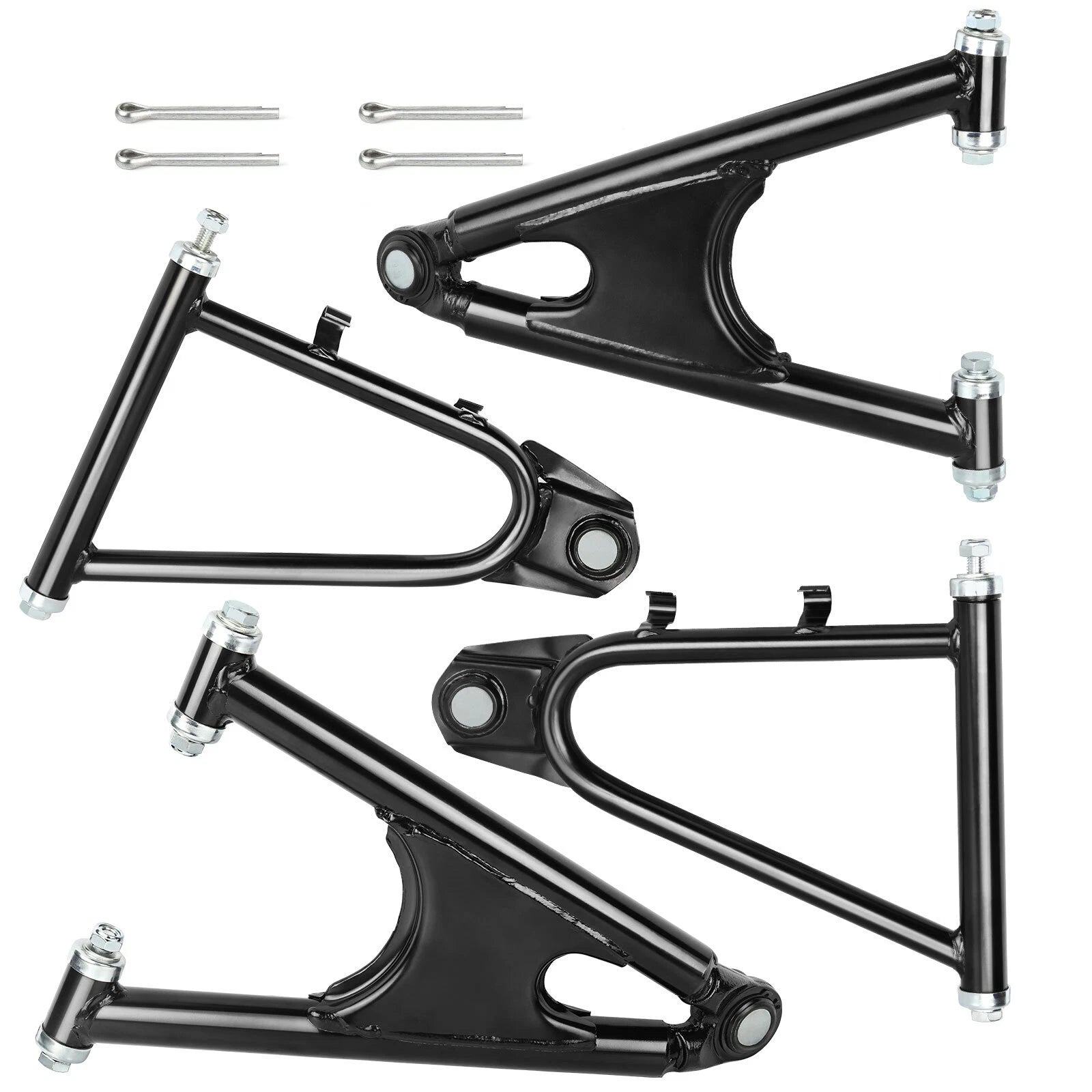 Set of 2 Front Upper Lower Control A-Arms for Yamaha Banshee 350 (1987–2006)