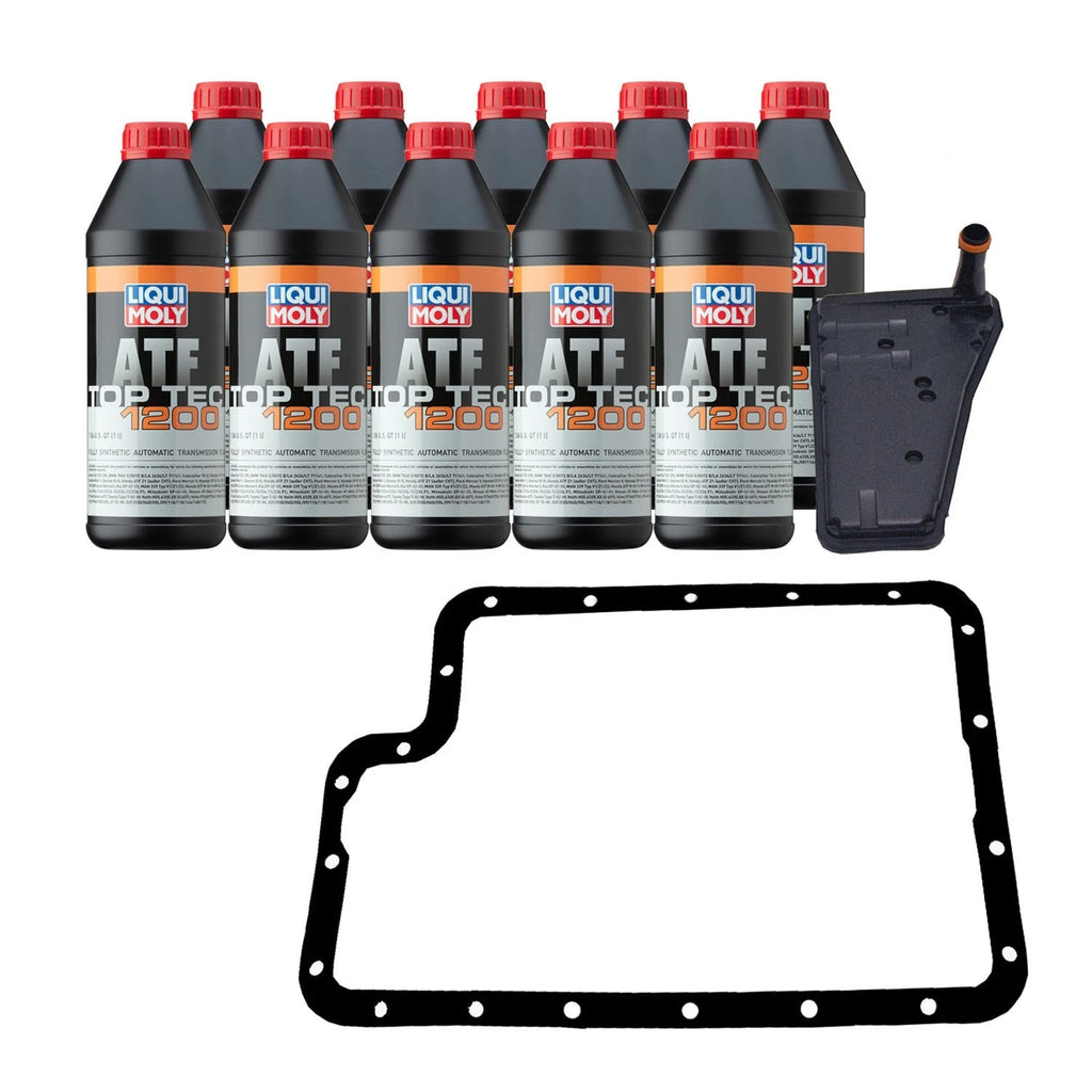 Liqui Moly 10L TopTec ATF 1200 Fluid & Filter Kit for Ford E-150 E-250 (2010–2023)