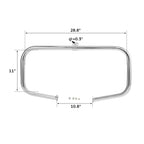 Vented Fairings Engine Guard Crash Bar for Harley Touring (1997-2008)