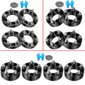 Set of 4 Wheel Spacers for Jeep Wrangler Liberty (1"/1.5"/2")