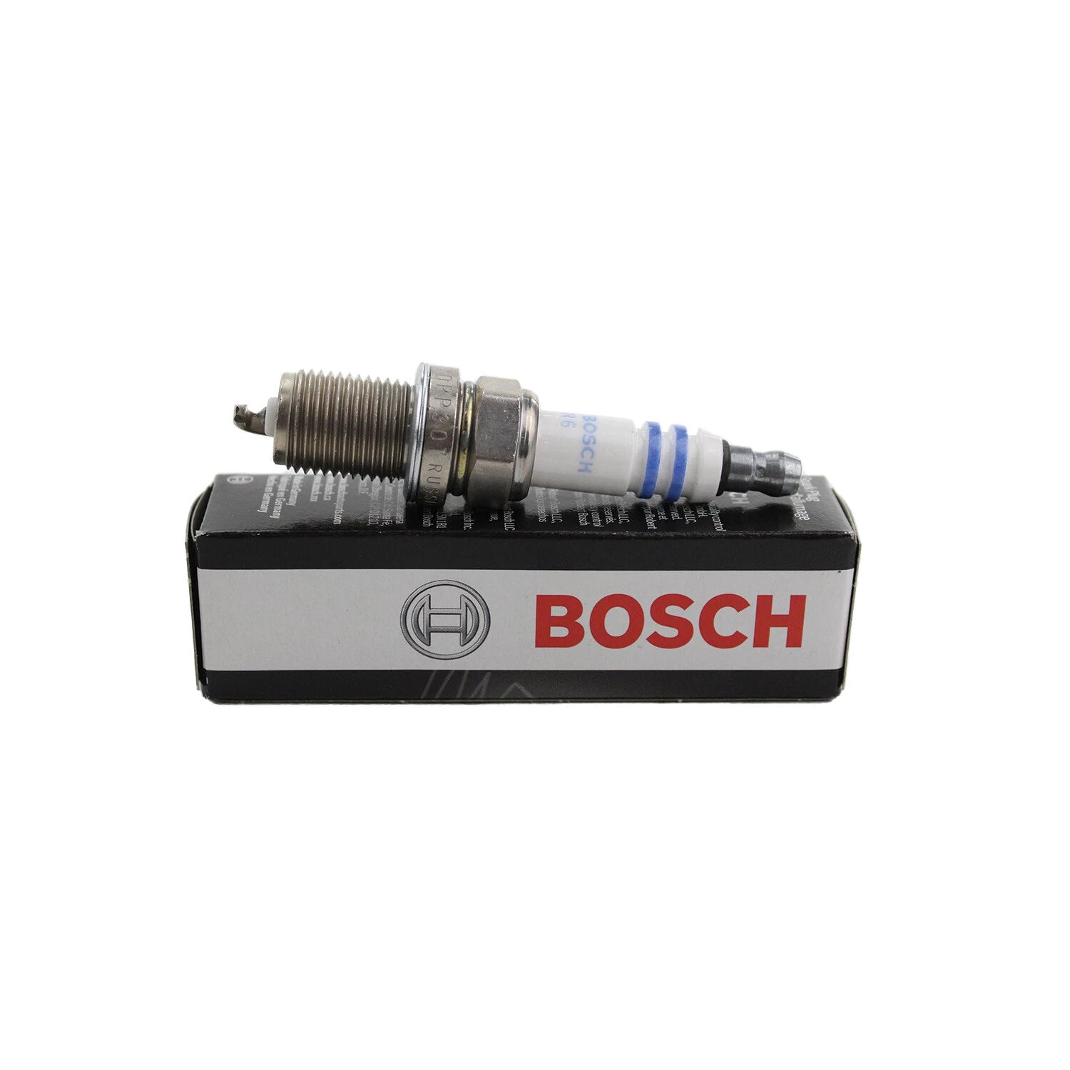 Spark Plug Set of 4 Bosch OE Fine Wire Platinum 6730 for Volvo Toyota Geo Hyundai Suzuki