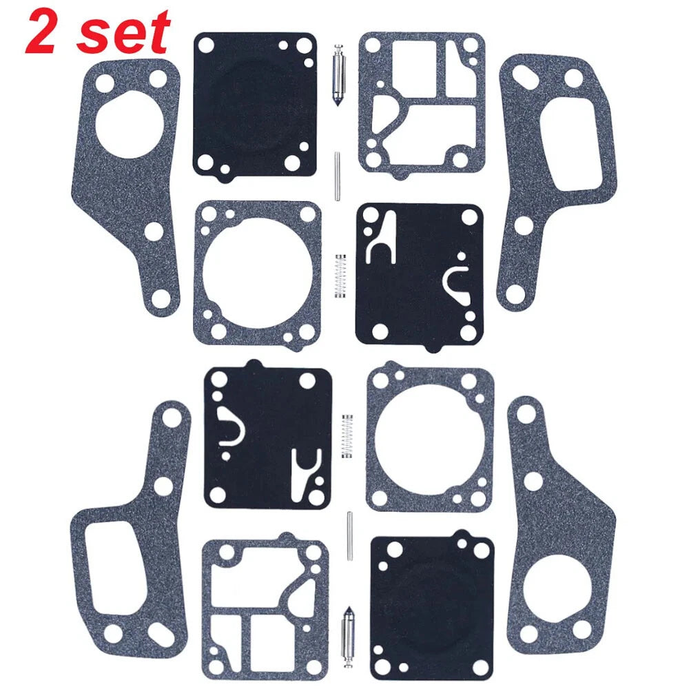 Set of 2 Carb Repair Kits for McCulloch Mini Mac 110 120 130 Zama RB19 M1M7