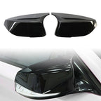Black Rear View Mirror Cover Trim for Infiniti Q50 Q60 QX30 Q70 (2014+)