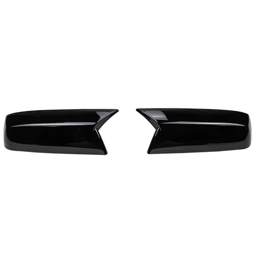Gloss Black Add-On Rearview Side Wing Mirror Cap Cover for GMC Sierra 1500 (2014–2019)