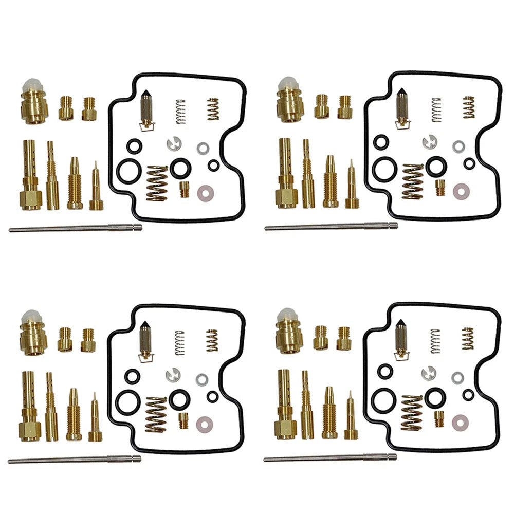 4X Carburetor Repair Kit for Yamaha Raptor 350 YFM350R (2004–2008)