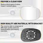 Heated Passenger Side Mirror Glass for BMW E81 E90 E91 E92 (2009â2013)