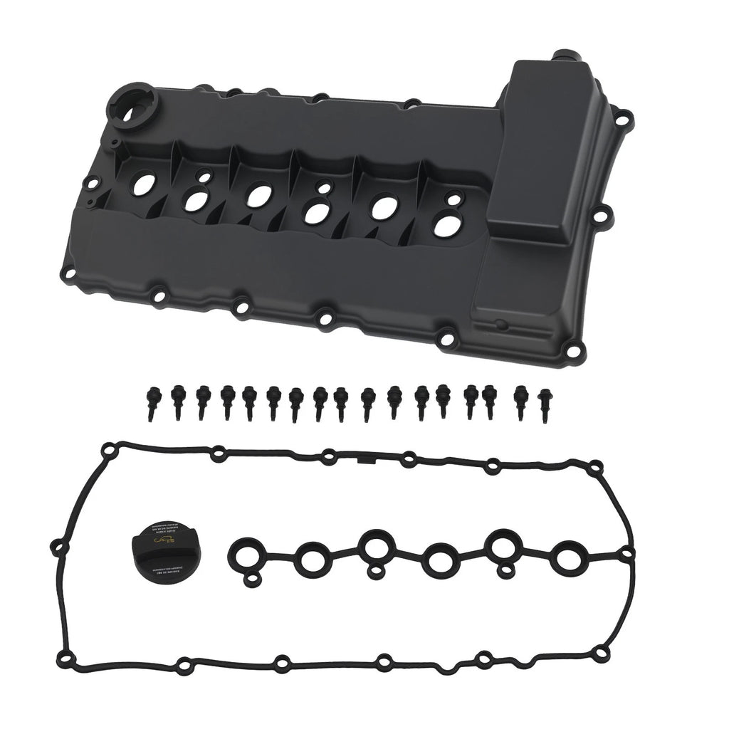 Engine Valve Cover w/Gasket Bolt for Audi Q7 VW CC Passat Touareg (2006–2018)